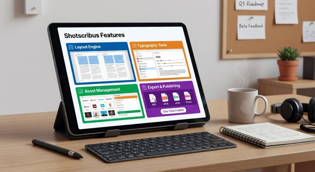 Shotscribus Features