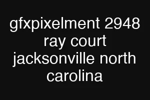 gfxpixelment 2948 ray court jacksonville north carolina